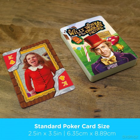 Willy Wonka: Willy Wonka Playing Cards [KARTY]