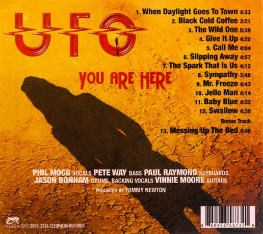 Ufo: You Are Here [CD]