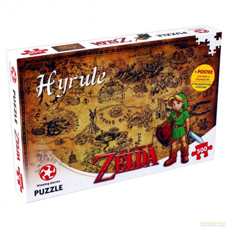The Legend Of Zelda: Zelda Hyrule Field 500pce Jigsaw Puzzle [PUZZLE]