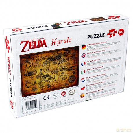 The Legend Of Zelda: Zelda Hyrule Field 500pce Jigsaw Puzzle [PUZZLE]