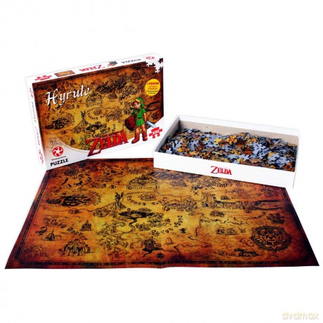 The Legend Of Zelda: Zelda Hyrule Field 500pce Jigsaw Puzzle [PUZZLE]