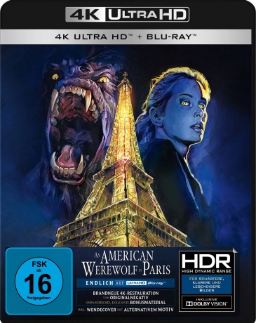 An American Werewolf in Paris (Amerykański wilkołak w Paryżu) [Blu-Ray 4K]+[Blu-Ray]