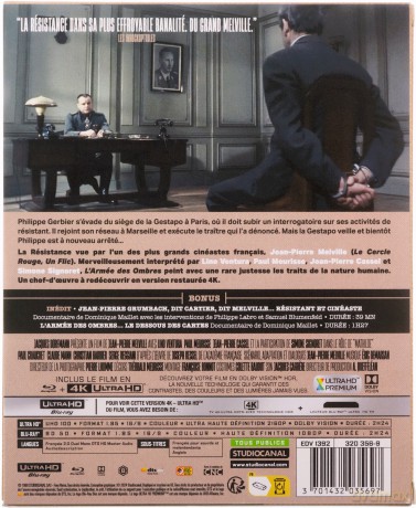 Army of Shadows (Armia cieni) [Blu-Ray 4K]+[Blu-Ray]