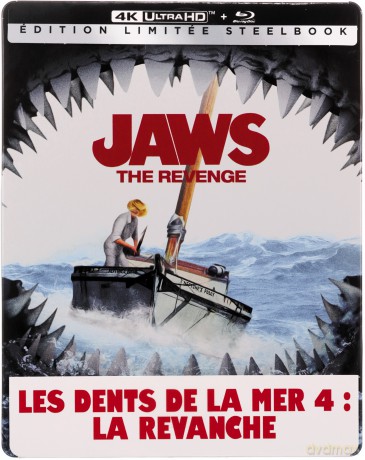 Jaws: The Revenge (Szczęki 4: Zemsta) (steelbook) [Blu-Ray 4K]+[Blu-Ray]