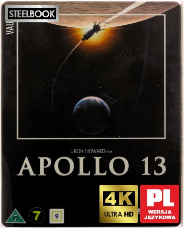 Apollo 13 (The Film Vault) (steelbook) [Blu-Ray 4K]+[Blu-Ray]