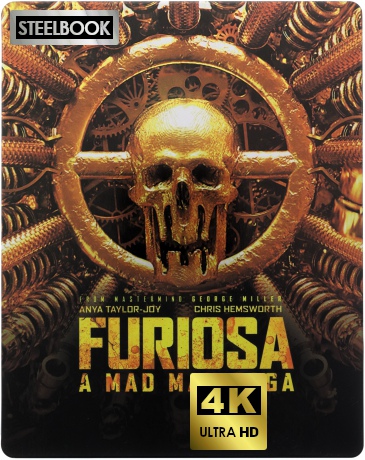 Furiosa: A Mad Max Saga (Furiosa: Saga Mad Max) (steelbook) [Blu-Ray 4K]+[Blu-Ray]