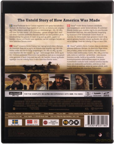 Horizon: An American Saga - Chapter 1 (Horyzont. Rozdział 1) [Blu-Ray 4K]