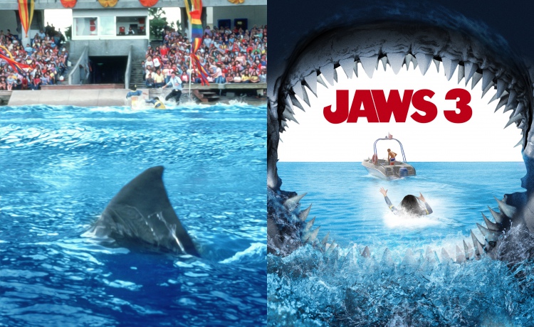 Jaws 3 (Szczęki 3) (steelbook) [Blu-Ray 4K]+[Blu-Ray]