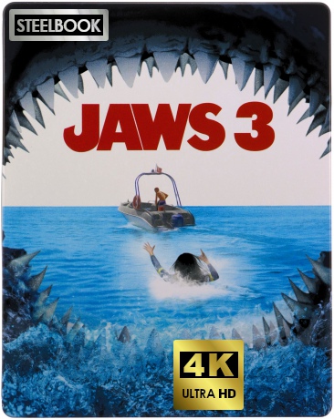Jaws 3 (Szczęki 3) (steelbook) [Blu-Ray 4K]+[Blu-Ray]