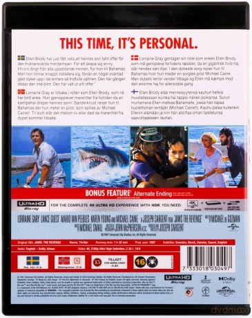 Jaws: The Revenge (Szczęki 4: Zemsta) [Blu-Ray 4K]