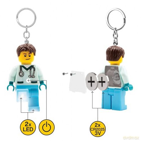 LEGO - Keychain LED - Medical Professional (4006036-KE194H)
