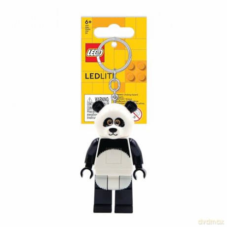 LEGO brelok lampa lampka LED do kluczy Panda