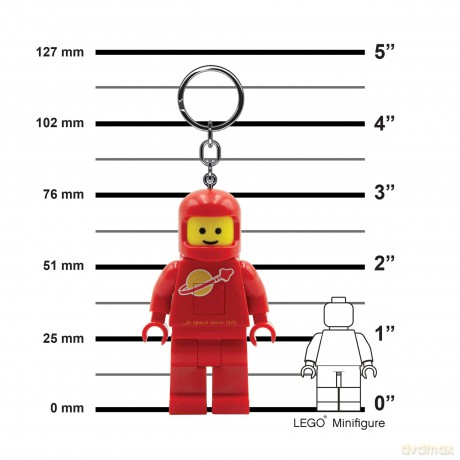 LEGO - Keychain LED - Spaceman Key Light Re3d (4006036-KE10HR)