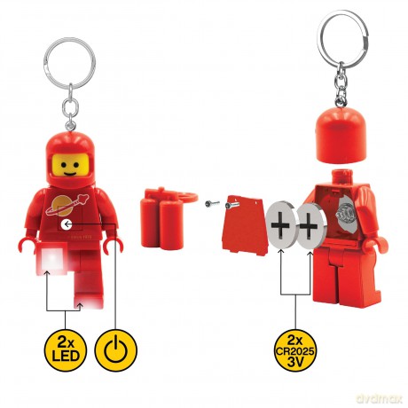 LEGO - Keychain LED - Spaceman Key Light Re3d (4006036-KE10HR)