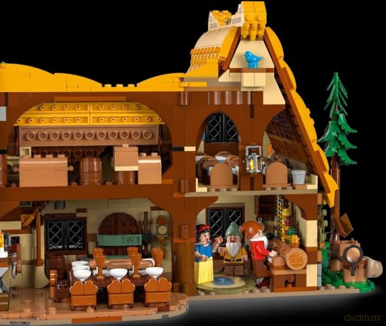 LEGO Disney Chatka Królewny Śnieżki i siedmiu krasnoludków (43242) [KLOCKI]