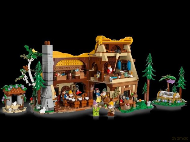 LEGO Disney Chatka Królewny Śnieżki i siedmiu krasnoludków (43242) [KLOCKI]