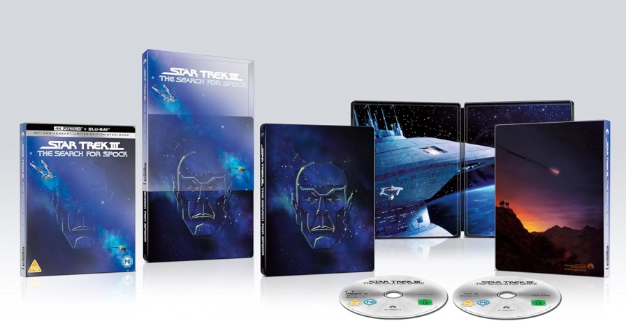 Star Trek III: The Search for Spock (Star Trek III: W poszukiwaniu Spocka) (steelbook) [Blu-Ray 4K]+[Blu-Ray]