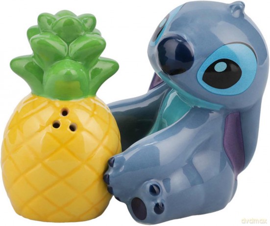 Zzestaw Disney Stitch solniczka i pieprzniczka: Stitch i ananas