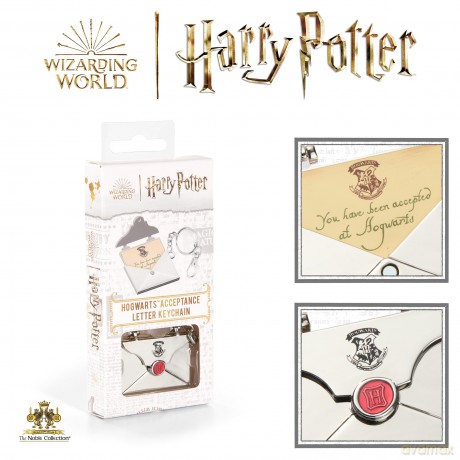 Harry Potter Hogwarts Acceptance Letter Keychain / Harry Potter brelok: list akceptacyjny do Hogwartu