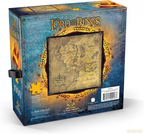 Puzzle Noble Collection Władca Pierścieni 1000 elementów Mapa Śródziemia - Władca Pierścieni NN9472