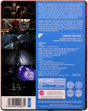 Arcane (steelbook) [3xBlu-Ray]