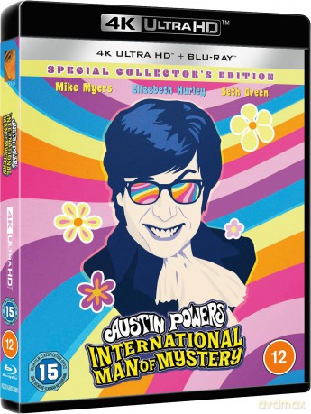 Austin Powers: International Man Of Mystery (Austin Powers: Agent specjalnej troski) (steelbook) [Blu-Ray 4K]+[Blu-Ray]