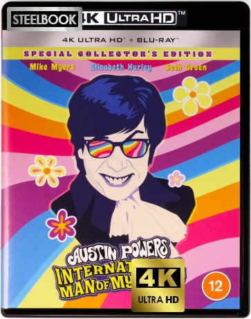Austin Powers: International Man Of Mystery (Austin Powers: Agent specjalnej troski) (steelbook) [Blu-Ray 4K]+[Blu-Ray]