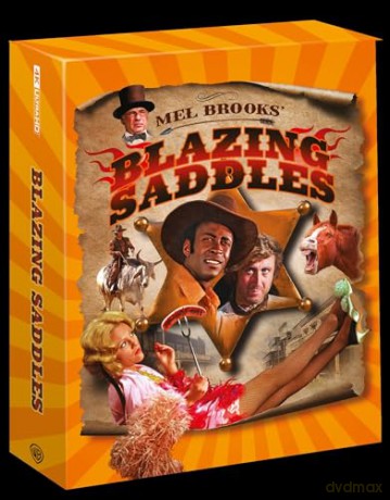 Blazing Saddles (Płonące siodła) (steelbook) [Blu-Ray 4K]+[2xBlu-Ray]