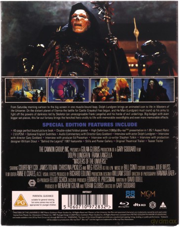 Masters Of The Universe (Władcy Wszechświata) (steelbook) [Blu-Ray]