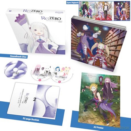 Re:Zero Season 2 Part 2 (steelbook) [2xBlu-Ray]+[CD]