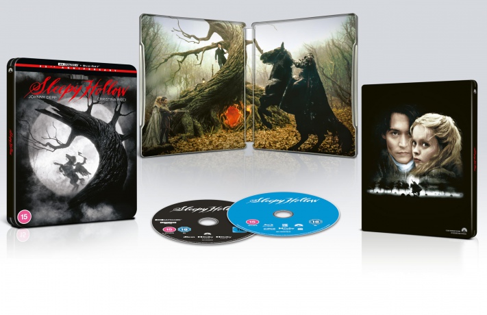 Sleepy Hollow (Jeździec bez głowy) (steelbook) [Blu-Ray 4K]+[Blu-Ray]