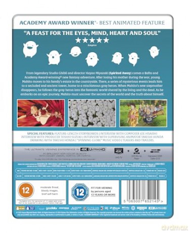 The Boy And The Heron (Chłopiec i czapla) (steelbook) [Blu-Ray 4K]+[Blu-Ray]