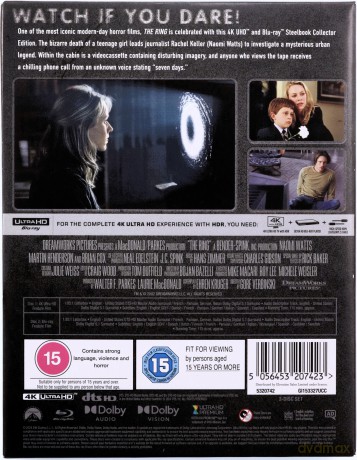 The Ring (steelbook) [Blu-Ray 4K]+[Blu-Ray]