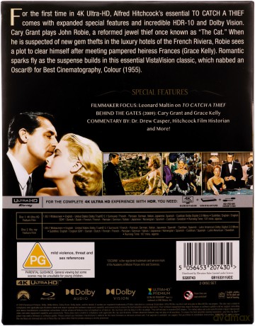To Catch A Thief (Złodziej w hotelu) [Blu-Ray 4K]+[Blu-Ray]
