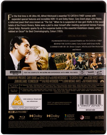 To Catch A Thief (Złodziej w hotelu) [Blu-Ray 4K]+[Blu-Ray]