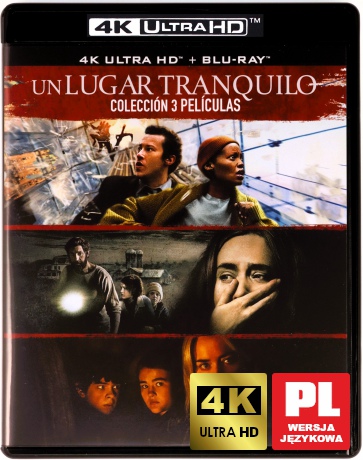 Ciche Miejsce 1-3 [3xBlu-Ray 4K]+[3xBlu-Ray]