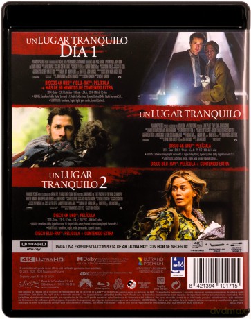 Ciche Miejsce 1-3 [3xBlu-Ray 4K]+[3xBlu-Ray]