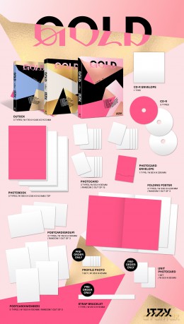 Itzy: Gold (Rose Gold Ver.) [CD]