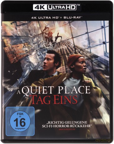 Ciche miejsce: Dzień pierwszy [Blu-Ray 4K]+[Blu-Ray]