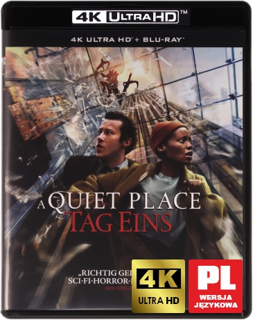 Ciche miejsce: Dzień pierwszy [Blu-Ray 4K]+[Blu-Ray]