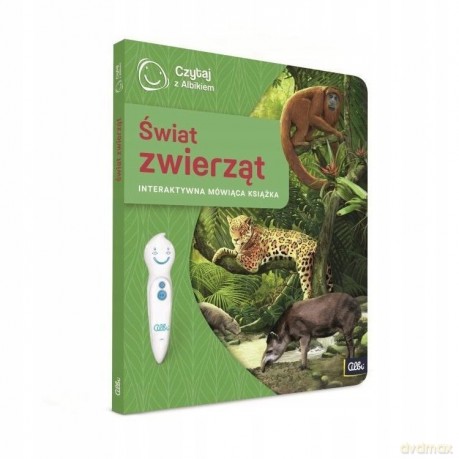 Czytaj z Albikiem. Zestaw Pióro + Świat Zwierząt [KSIĄŻKA]