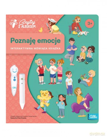 Czytaj z Albikiem. Poznaję emocje [KSIĄŻKA]