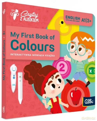 Czytaj z Albikiem. My First Book of Colours [KSIĄŻKA]