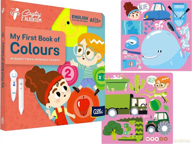 Czytaj z Albikiem. My First Book of Colours [KSIĄŻKA]