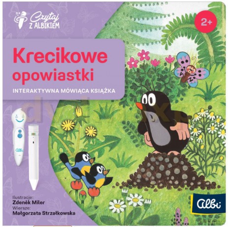 Czytaj z Albikiem. Krecikowe opowiastki [KSIĄŻKA]