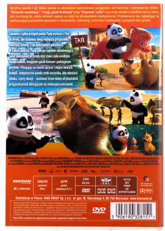 Panda i afrykańska banda [DVD]