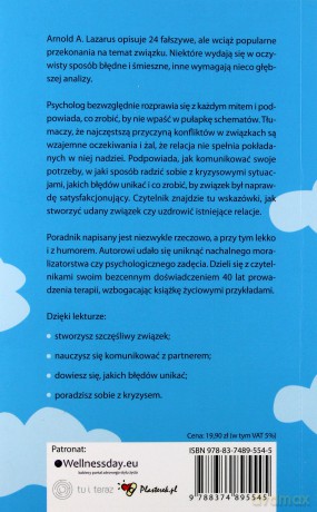 Jak przeżyć w związku unikając pułapek - Lazarus Arnold [KSIĄŻKA]