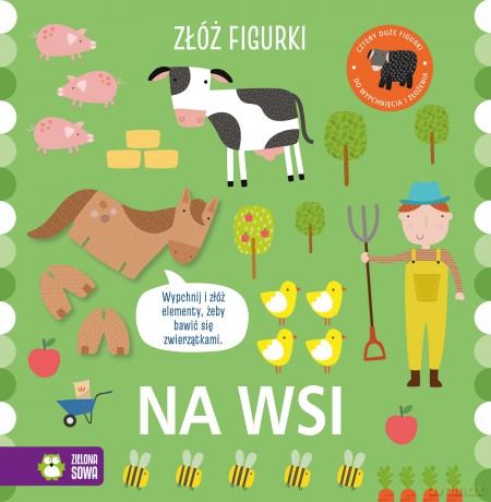 Na wsi. Złóż figurki [KSIĄŻKA]