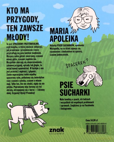 Psie sucharki idą na spacer - Maria Apoleika [KSIĄŻKA]