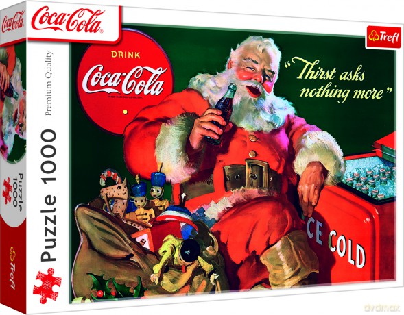 TREFL 1000 el. Coca-Cola Święty Mikołaj 10921 [PUZZLE]
